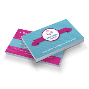 Breastfeeding in Sheffield Business Card - Sheffield Printers