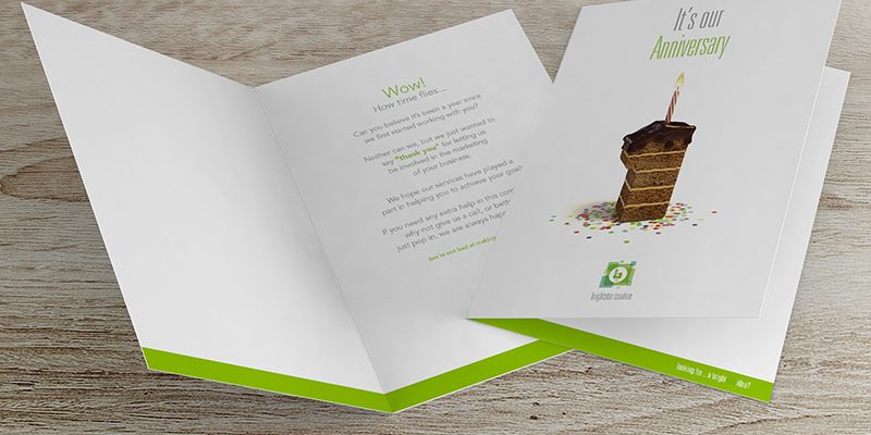 Personalised Thank You Cards Sheffield